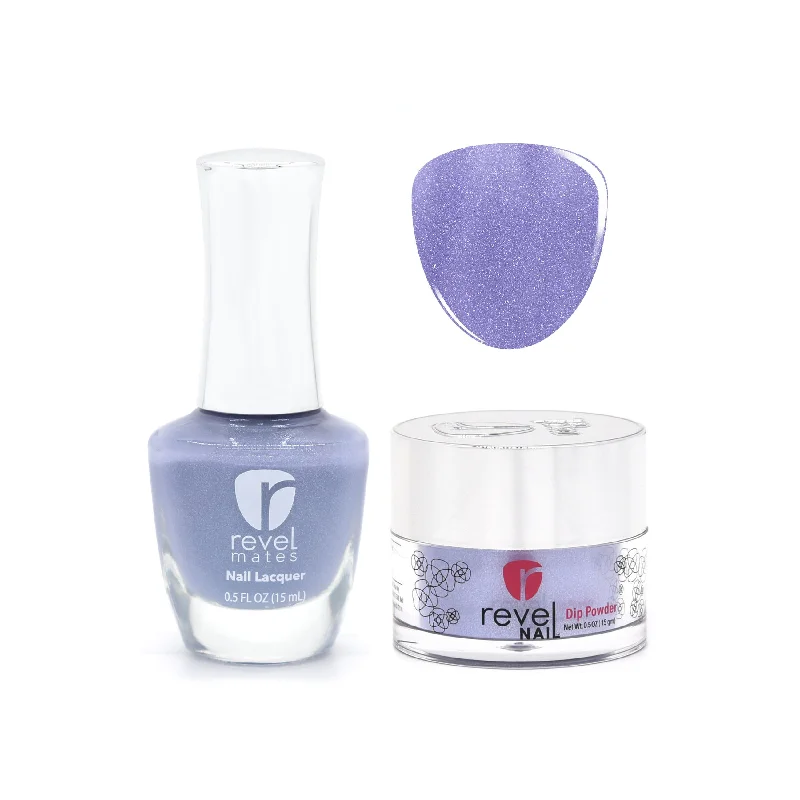 nail repair with davidii rose oil-Lacquer Polish + Dip Set | D341 Graceland