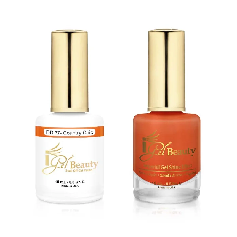 nail polish geyser lake-iGel DD037 Gel Polish & Lacquer Duo (15ml) Country Chic