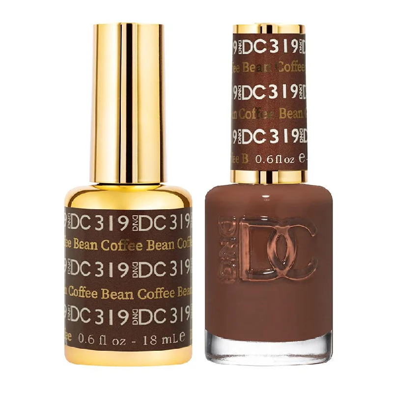 nail polish buff bolt-DND DC Gel Nail Polish Duo - 319 Coffee Bean