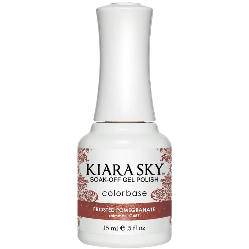 nail polish rooftop curtain-Gel Polish - G457 Frosted Pomegranate