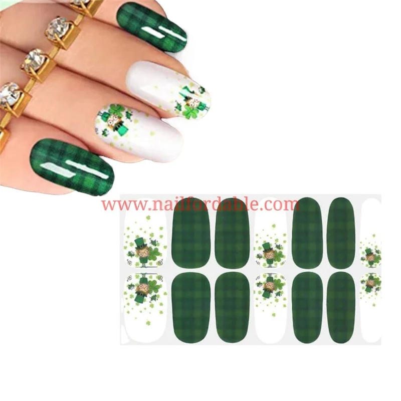 nail repair for nail repair shine enhancements-St. Patrick spirit