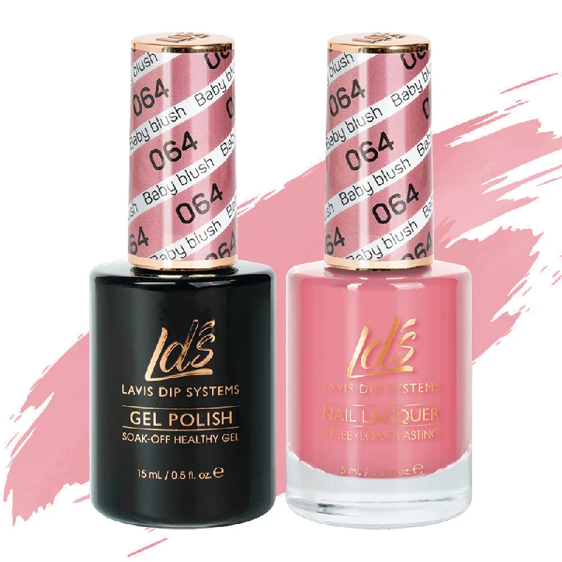 nail polish cloud dye-LDS Gel Nail Polish Duo - 064 Baby Blush