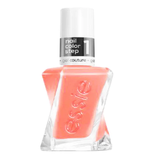 nail polish shot orange-Essie Gel Couture - ruffle up - #1250