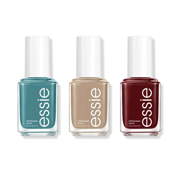 nail polish basin towel-Lacquer Set - Essie Off The Grid Set 3