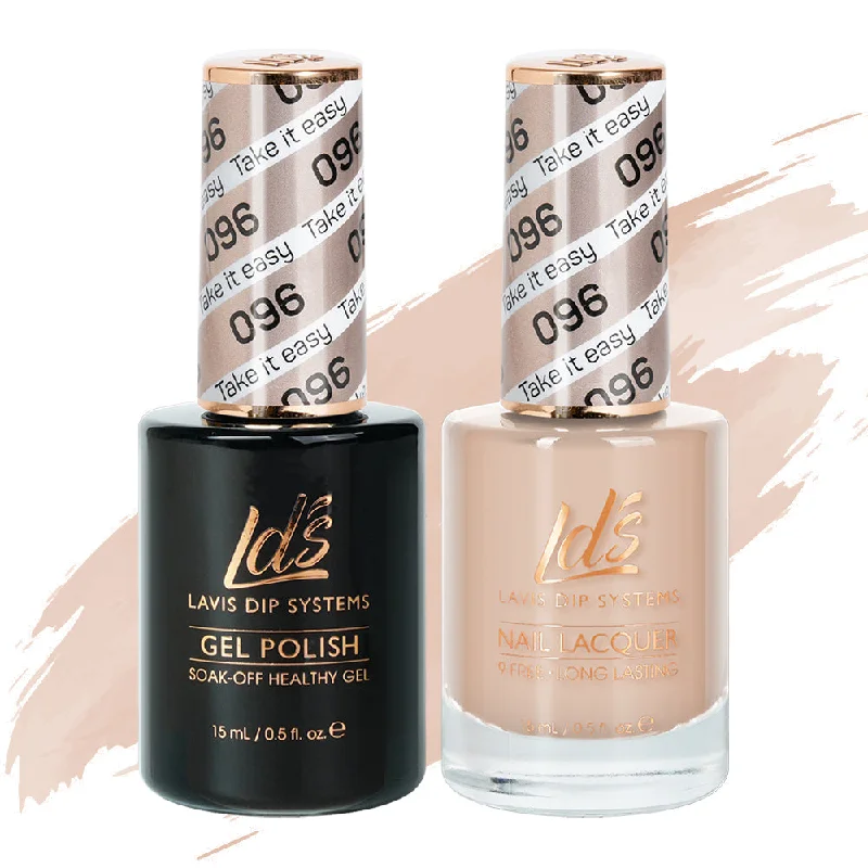 nail polish fire torch-LDS Gel Nail Polish Duo - 096 Take It Easy