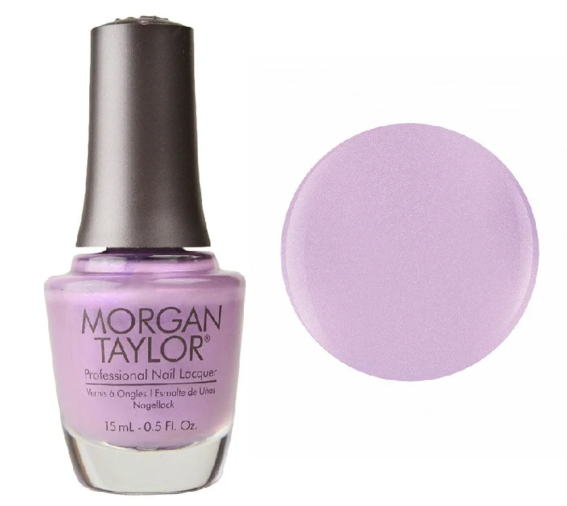 nail polish branch log-Morgan Taylor Lacquer Nail Polish - All The Queen's Bling - Light Purple Creme - 15ML