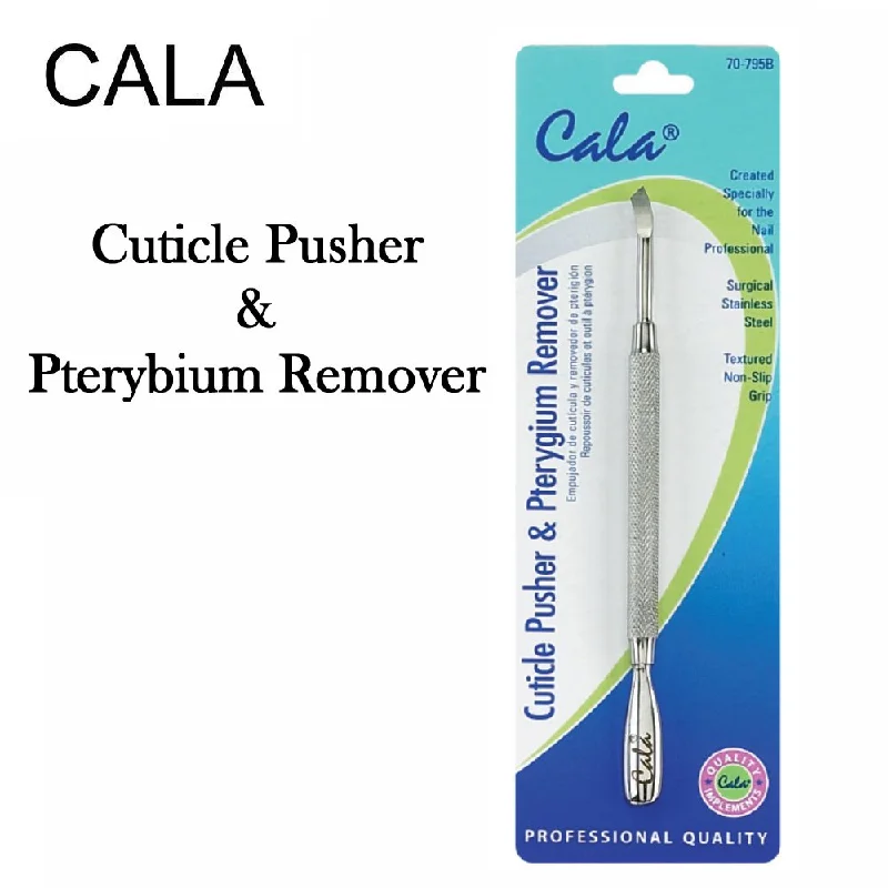 nail repair for nail salon errors-Cala Cuticle Pusher & Pterygium Remover (70-795B)