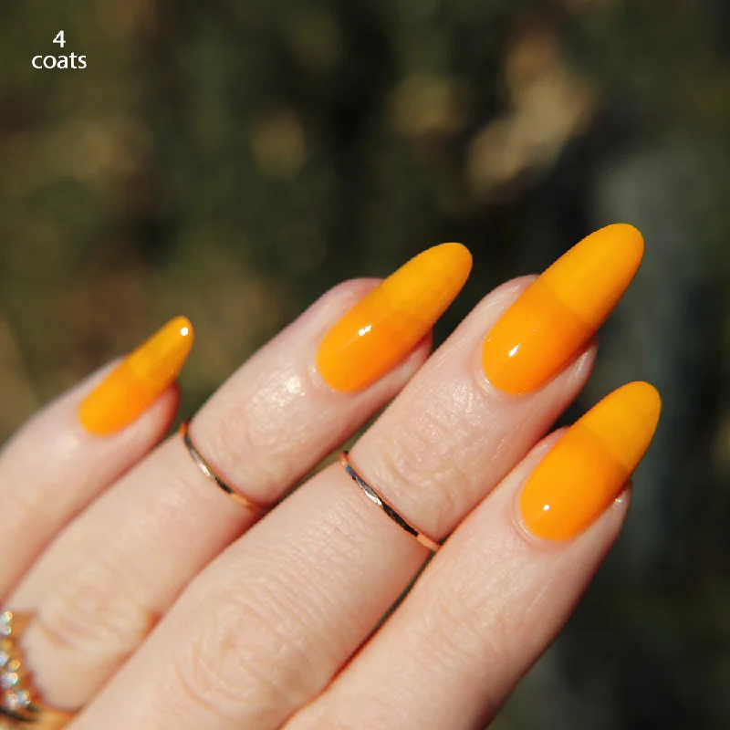 nail polish aquifer drain-Sheer Tint Orange