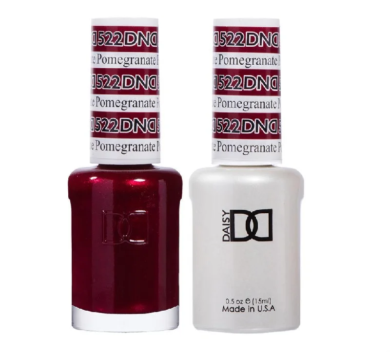 nail polish sill glass-DND Gel Nail Polish Duo - 522 Pomegranate