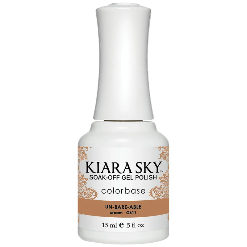 nail polish mist hail-Gel Polish - G611 Un-Bare-Able