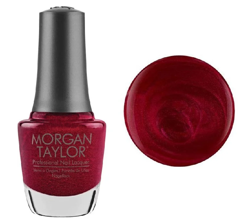 nail polish plane attic-Morgan Taylor Lacquer Nail Polish - Rose Garden Blue Red Frost - 15ML