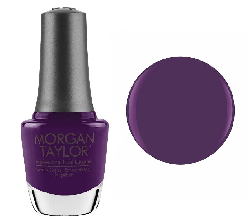 nail polish joist hearth-Morgan Taylor Lacquer Nail Polish - Just Me & My Piano - Purple Creme - 15ML