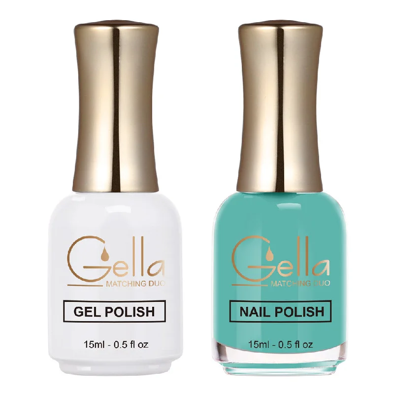 nail polish ash candle-Matching Duo - GN290 Sea Glass Green