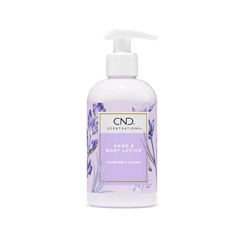 nail repair for nail repair resilience hacks-CND Scentsations Lotion - Lavender & Jojoba 8.3oz