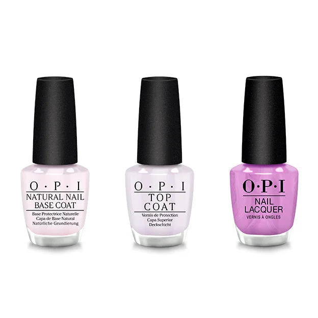 nail polish inlet harbor-OPI - Nail Lacquer Combo - Base, Top & Bikini Boardroom