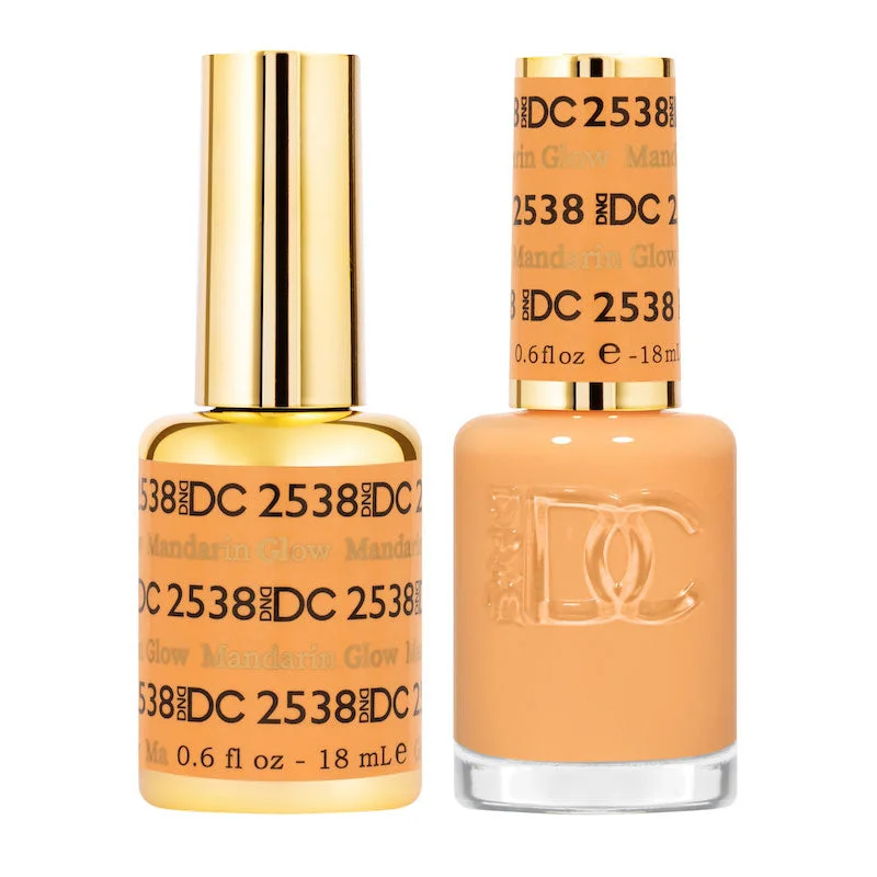 nail polish template structure-Duo Gel - DC2538 Mandarin Glow