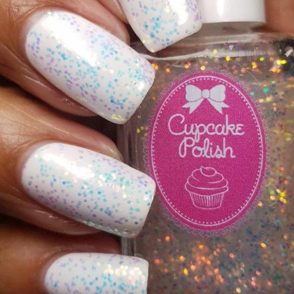 nail polish buff bolt-Frosting - Iridescent Opal Topcoat