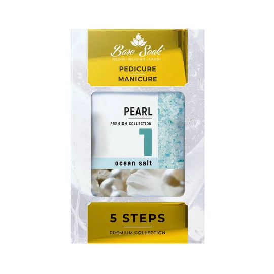 nail repair with webbiana oil-NuRevolution Bare Soak 5 Step Pedicure - Pearl