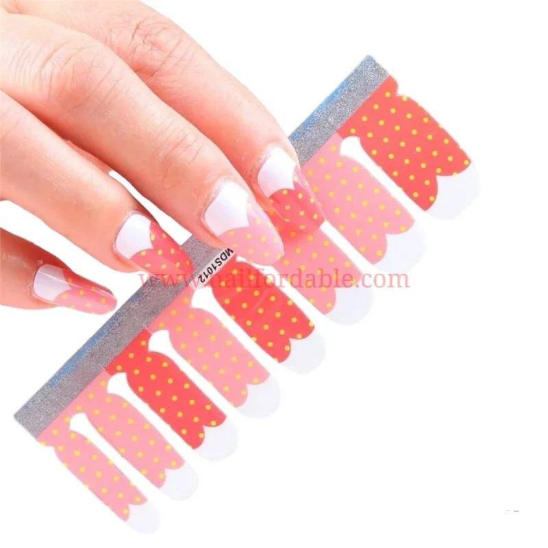 nail repair for nail repair smoothness tips-Strawberry like