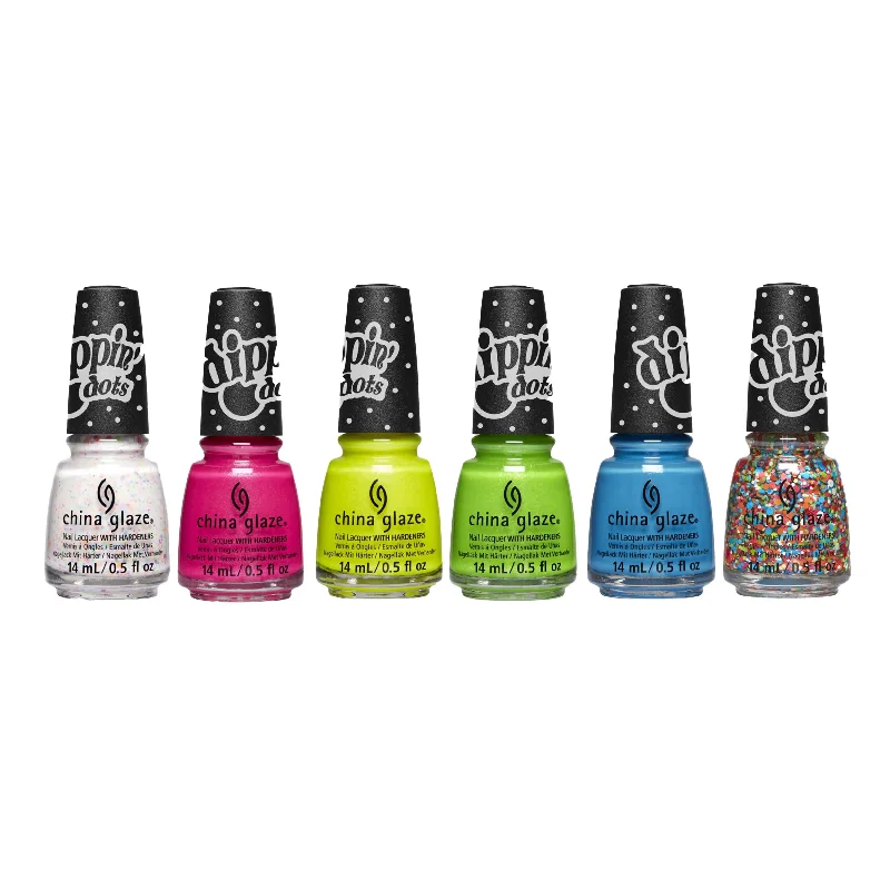 nail polish levee spring-China Glaze - dippin' dots Collection