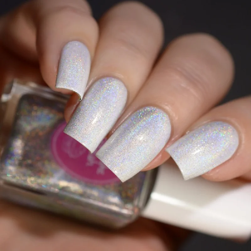 nail polish grind wrench-Icing - Holographic Topcoat