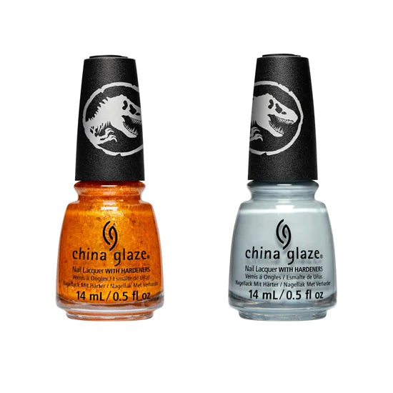 nail polish reservoir gutter-Lacquer Set - China Glaze Jurassic World Dominion Set 1