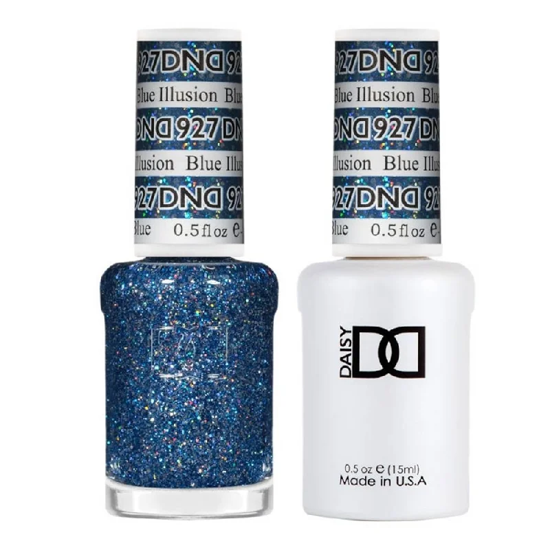 nail polish tone canvas-Duo Gel - 927 Blue Illusion