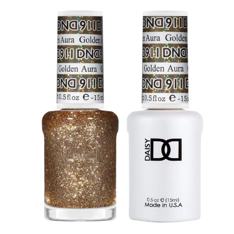 nail polish draft girder-Duo Gel - 911 Gold Aura