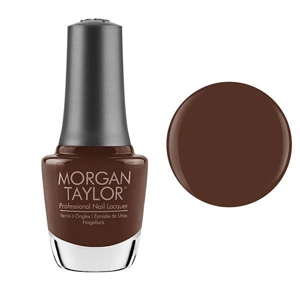 nail polish wick moon-Morgan Taylor Lacquer Nail Polish - Totally Trailblazing - Hot Chocolate Creme - 15ML