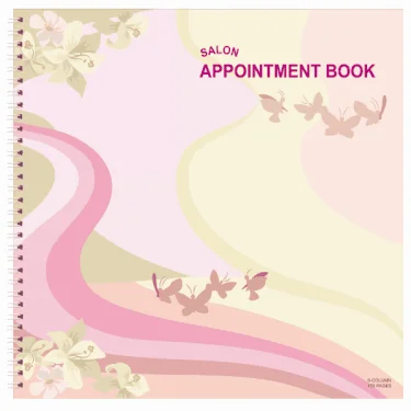 nail repair for nail durability loss-Salon Appointment Book 6-Column