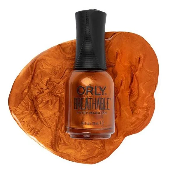 nail polish cotton tweed-ORLY Breathable Light My (Camp) Fire