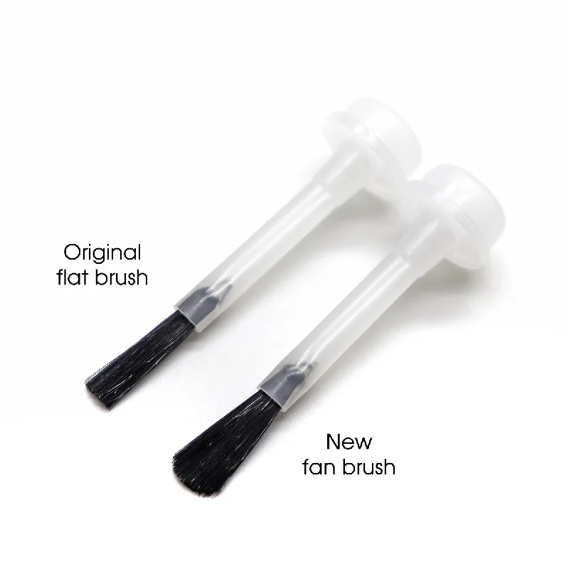 nail polish fountain pond-Replacement brush - FAN BRUSH