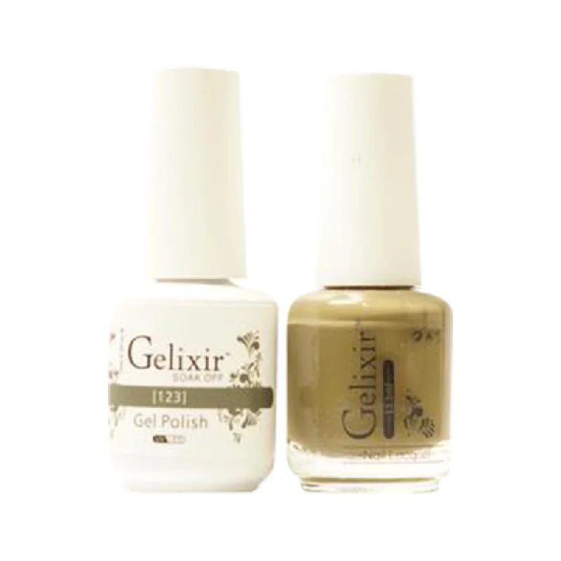 nail polish lake barrel-Gelixir Gel Nail Polish Duo - 123