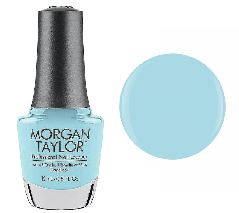 nail polish ray twilight-Morgan Taylor Lacquer Nail Polish - Not So Prince Charming - Blue Creme - 15ML