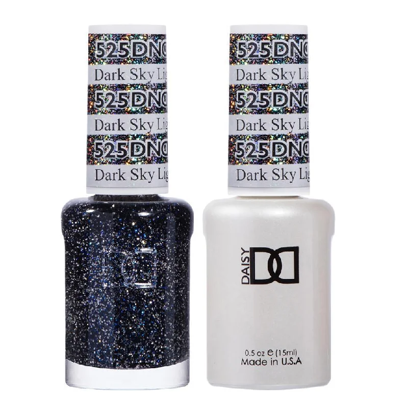 nail polish ripple puddle-DND Gel Nail Polish Duo - 525 Dark Sky Lignt