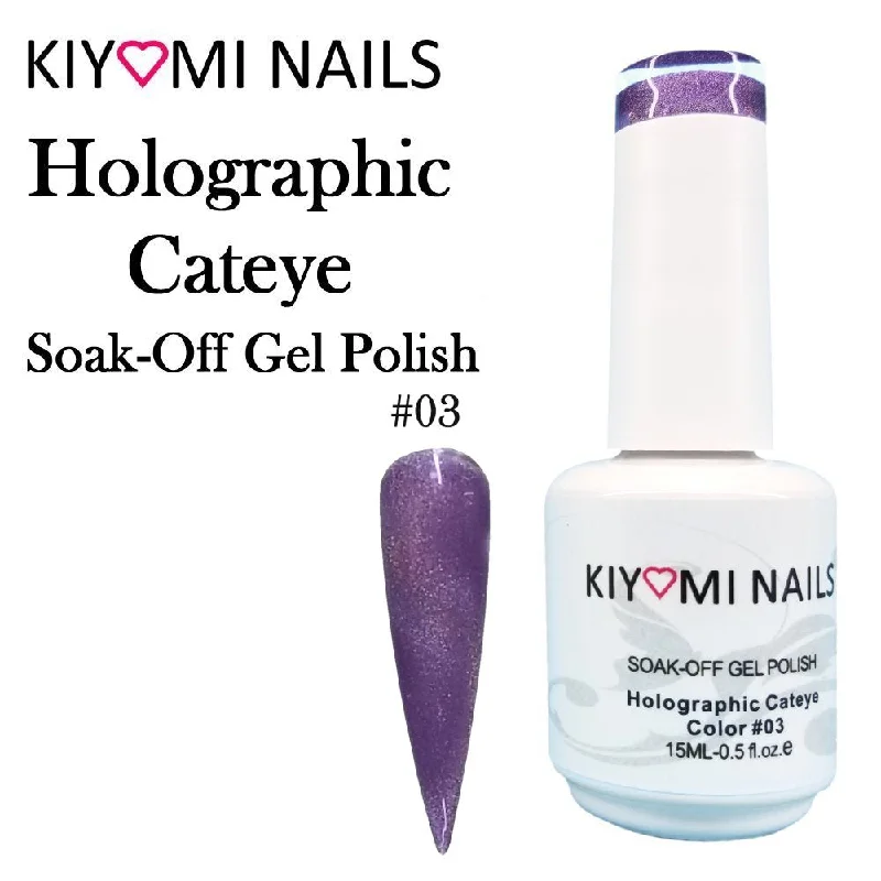 #03 Holographic Cateye Gel