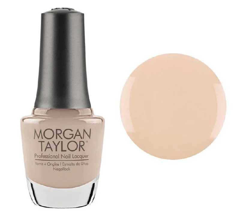 nail polish stump rafter-Morgan Taylor Lacquer Nail Polish - Do I Look Buff? - Nude Creme - 15ML