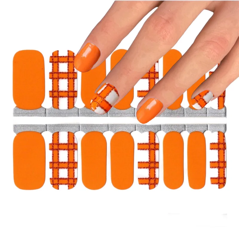 nail repair with vetiver oil-Orange fence