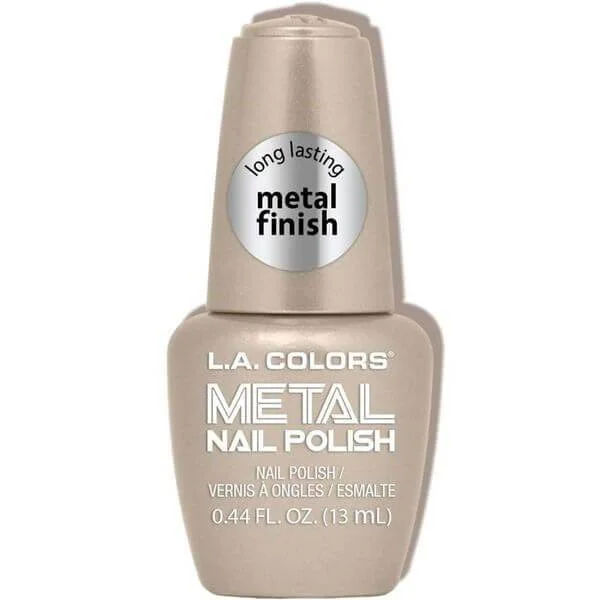 nail polish tree timber-LA Colors Metal Polish Gold Coin