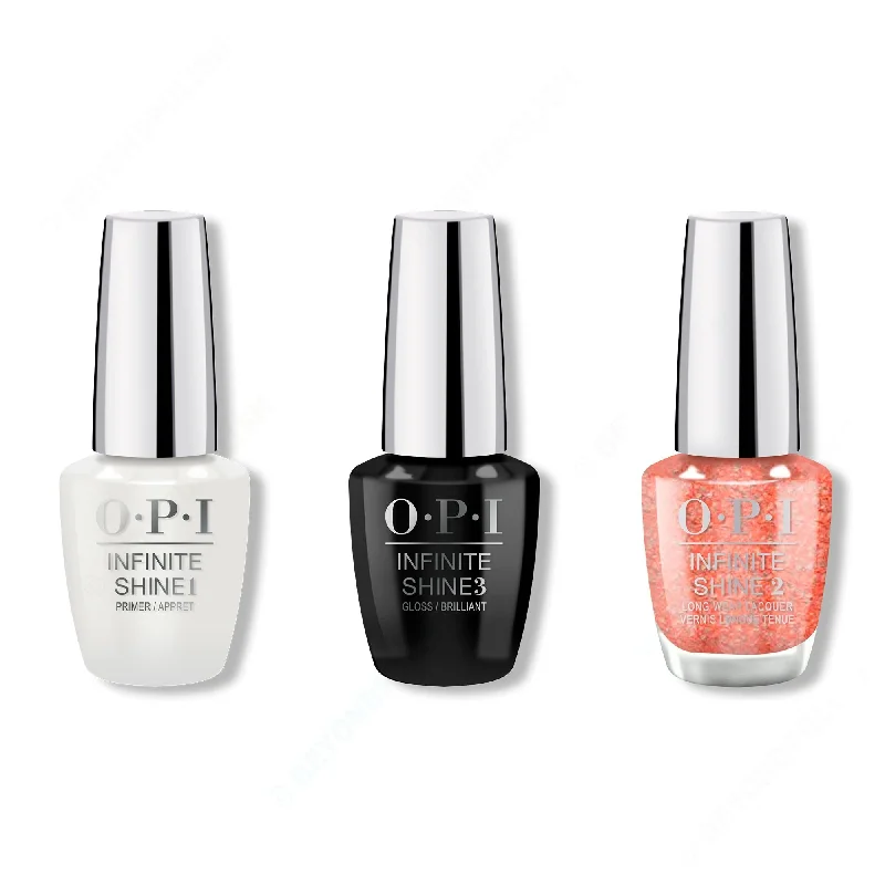 nail polish bog strait-OPI - Infinite Shine Combo - Base, Top & It's a Wonderful Spice