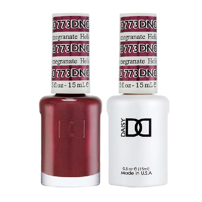 nail polish dust chisel-DND Gel Nail Polish Duo - 773 Holiday Pomegranate