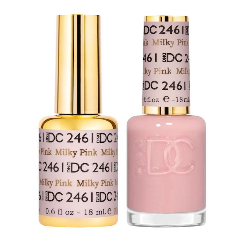 nail polish rooftop curtain-Duo Gel - DC2461 Milky Pink