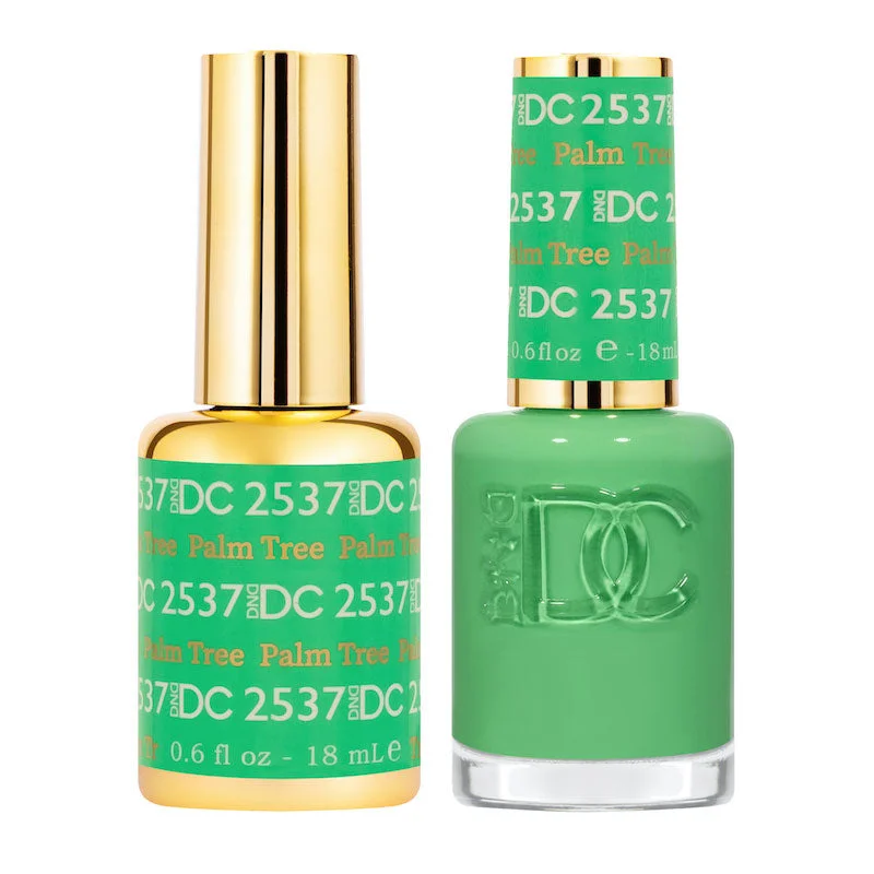 nail polish outline scaffold-Duo Gel - DC2537 Palm Tree