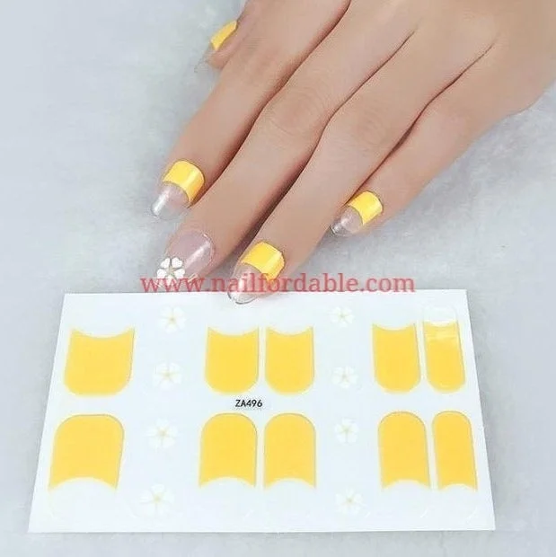 nail repair for nail repair strength upgrades-Half yellow