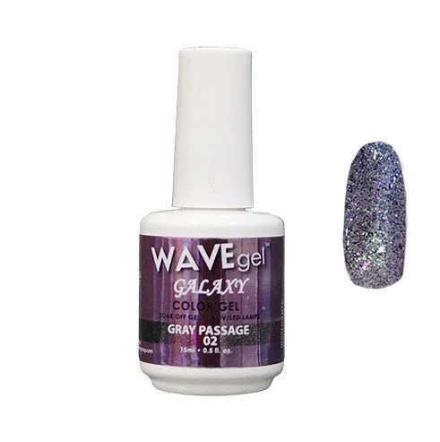 nail polish rainbow wash-Galaxy Gel Polish - 02 Gray Passage