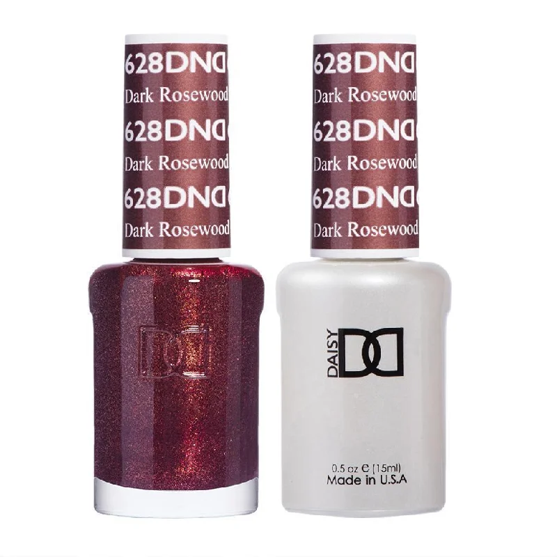 nail polish frost lightning-DND Gel Nail Polish Duo - 628 Dark Rosewood