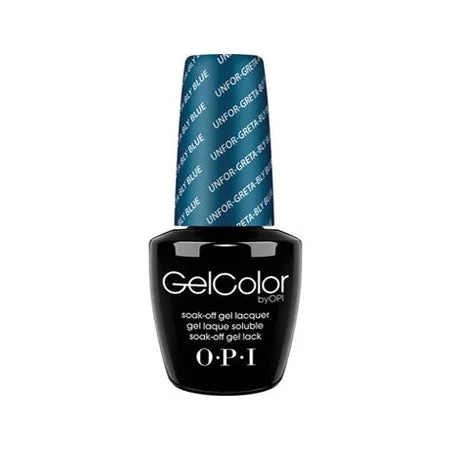 nail polish bowl rag-OPI GelColor Gel Polish GCG24 (15ml) Unfor-greta-bly Blue