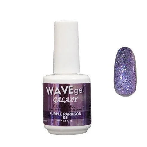 nail polish lightning pigment-Galaxy Gel Polish - 05 Purple Paragon