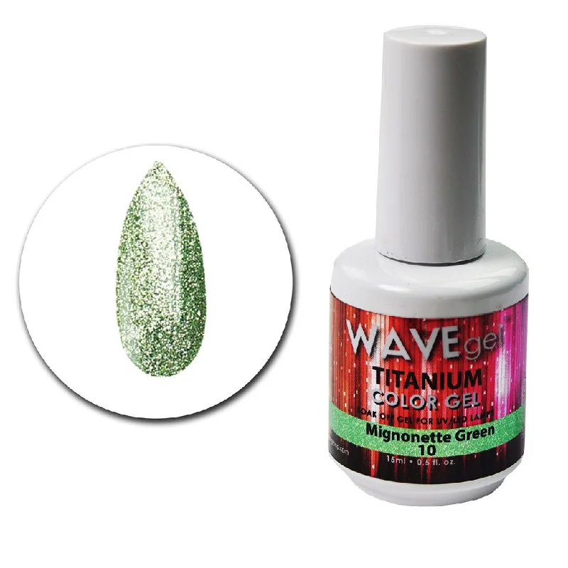 nail polish dew snow-Titanium Gel Polish - 10 Migonette Green