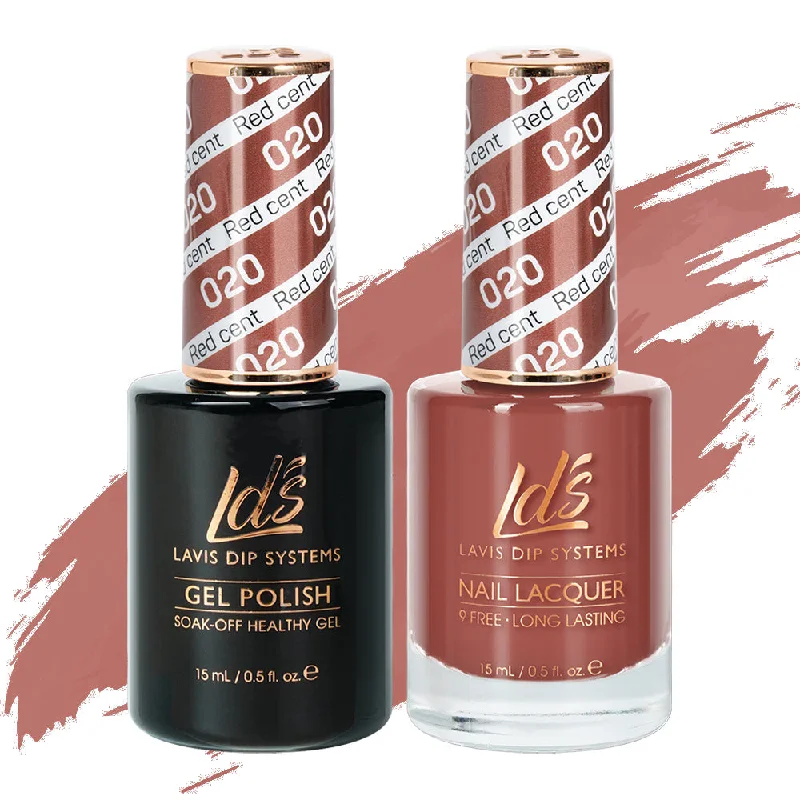 nail polish vacuum hammer-LDS Gel Nail Polish Duo - 020 Red Cent